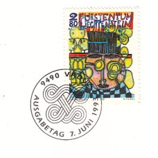 Liechtenstein - Correo 1993 Yvert 1001 usado