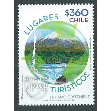 Chile Upaep 2017 Yvert 2129 ** Mnh Lugares Turisticos