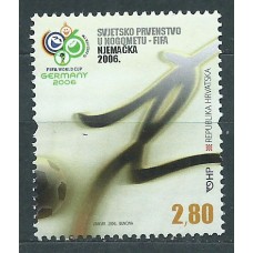 Croacia Correo 2006 Yvert 716 ** Mnh Deportes. Fútbol