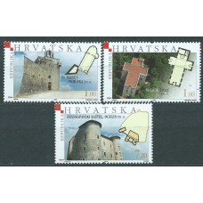 Croacia Correo 2006 Yvert 741/43 ** Mnh