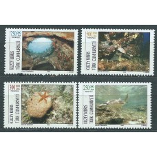 Chipre Turco Correo Yvert 517/20 ** Mnh Turismo