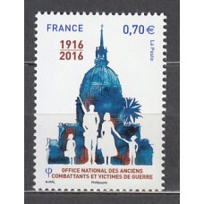 Francia - Correo 2016 Yvert 5113 ** Mnh  Victimas de guerra