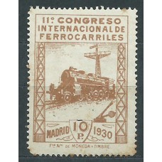 España Sueltos 1930 Edifil 481 (*) Mng Ferrocarriles