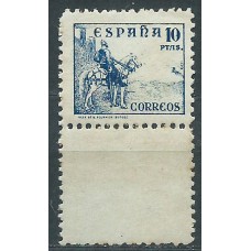 España Sueltos 1937 Edifil 830 ** Mnh Pequeñas Manchas del Tiempo