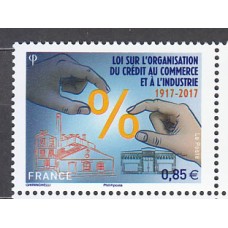 Francia - Correo 2017 Yvert 5132 ** Mnh  Crédito industria