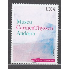 Andorra Francesa Correo 2017 Yvert 794 ** Mnh