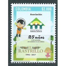 Colombia Correo 2017 Yvert 1847 ** Mnh El Rastrillo