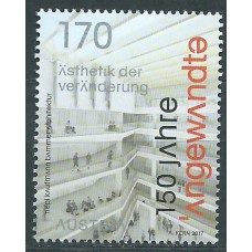 Austria Correo 2017 Yvert 3192 ** Mnh 150º Universidad de Artes Aplicadas en Viena