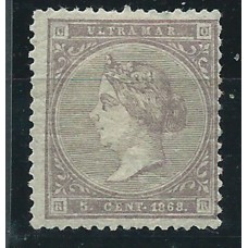 Cuba Correo 1868 Edifil 22 * Mh