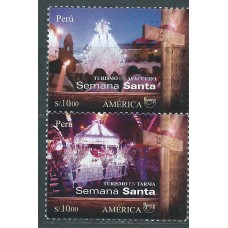 Peru Correo 2017 Yvert 2159/60 ** Mnh Upaep 2017