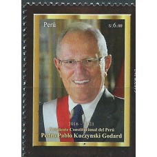 Peru Correo 2017 Yvert 2173 ** Mnh Gobernantes del Perú
