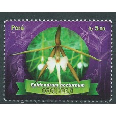 Peru Correo 2017 Yvert 2166 ** Mnh Orquideas - Flores
