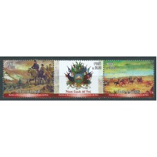 Peru Correo 2017 Yvert 2163/65 ** Mnh Rumbo al Bicentenario de la Independencia
