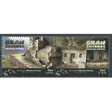 Peru Correo 2017 Yvert 2157/58 ** Mnh Gran Caverna Santuario Machu Picchu