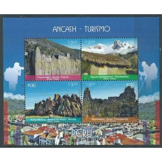 Peru Hojas Yvert 85 ** Mnh Turismo Ancash