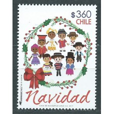 Chile Correo 2017 Yvert 2131 ** Mnh Navidad