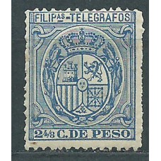 Filipinas Telegrafos 1896 Edifil 60 * Mh