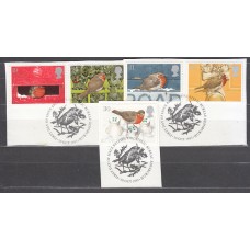 Gran Bretaña - Correo 1995 Yvert 1842/6 usado Navidad