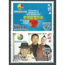 Bolivia Correo 2013 Yvert 1531/32 ** Mnh Upaep