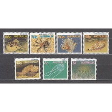 Australia - Correo 1985 Yvert 948/54 ** Mnh  Fauna marina