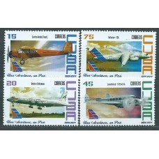 Cuba Correo 2014 Yvert 5281/84 ** Mnh Aviones