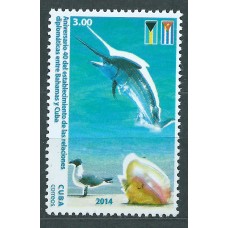 Cuba Correo 2014 Yvert 5292 ** Mnh Relaciones Cuba-Bahamas