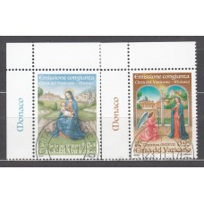 Vaticano Correo 2017 Yvert 1771/72 usado   Navidad 2017