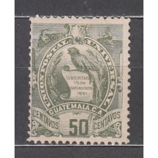 Guatemala - Correo Yvert 38 * Mh Fauna ave