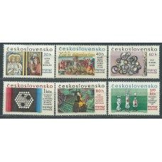 Checoslovaquia - Correo 1967 Yvert 1560/65 ** Mnh