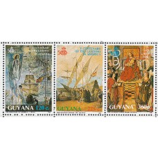 Guayana Britanica - Correo Yvert 1594/6 ** Mnh  Barcos