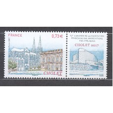 Francia - Correo 2017 Yvert 5142 ** Mnh  Cholet