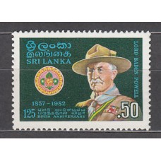 Sri-Lanka - Correo Yvert 607 ** Mnh  Scoultismo