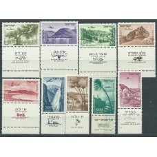 Israel Aereo Yvert 9/17 ** Mnh Fauna