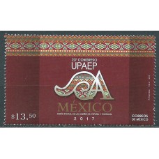 Mexico Correo 2017 Yvert 3056 ** Mnh 23 Congreso Upaep