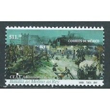 Mexico Correo 2017 Yvert 3071 ** Mnh Batalla del Molino del Rey