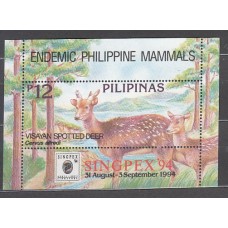 Filipinas - Hojas Yvert 82 ** Mnh  Fauna