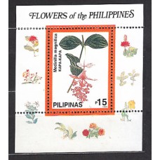 Filipinas - Hojas Yvert 131 ** Mnh  Flores