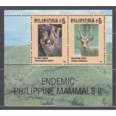 Filipinas - Hojas Yvert  88 ** Mnh  Fauna