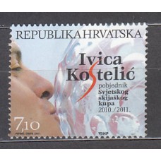 Croacia - Correo 2011 Yvert 944 ** Mnh  Deportes esqui