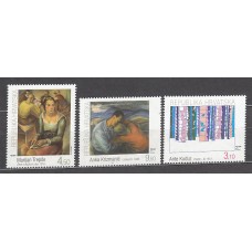 Croacia - Correo 2011 Yvert 946/8 ** Mnh  Pinturas