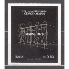 Italia - Correo 2015 Yvert 3545 ** Mnh  Giorgio Armani