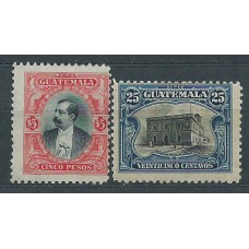 Guatemala - Correo Yvert 145/46 (*) Mng