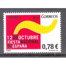 España 2008 Upaep Edifil 4438 ** Mnh  Fiesta Nacional