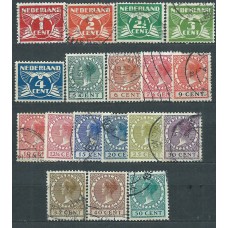 Holanda Correo 1926 Yvert 166/85 Falta 165-167-180 usado