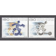 Liechtenstein - Correo 2008 Yvert 1428/9 ** Mnh  Paralímpico