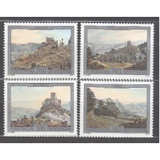 Liechtenstein - Correo 2011 Yvert 1551/4 ** Mnh  Castillos