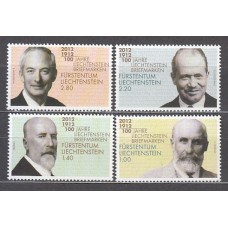 Liechtenstein - Correo 2012 Yvert 1559/62 ** Mnh  Personajes