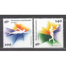 Liechtenstein - Correo 2012 Yvert 1570/1 ** Mnh  Deportes