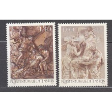 Liechtenstein - Correo 2012 Yvert 1593/4 ** Mnh  Arte religioso