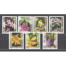 Suiza - Correo 2003 Yvert 1745/51 ** Mnh  Flores